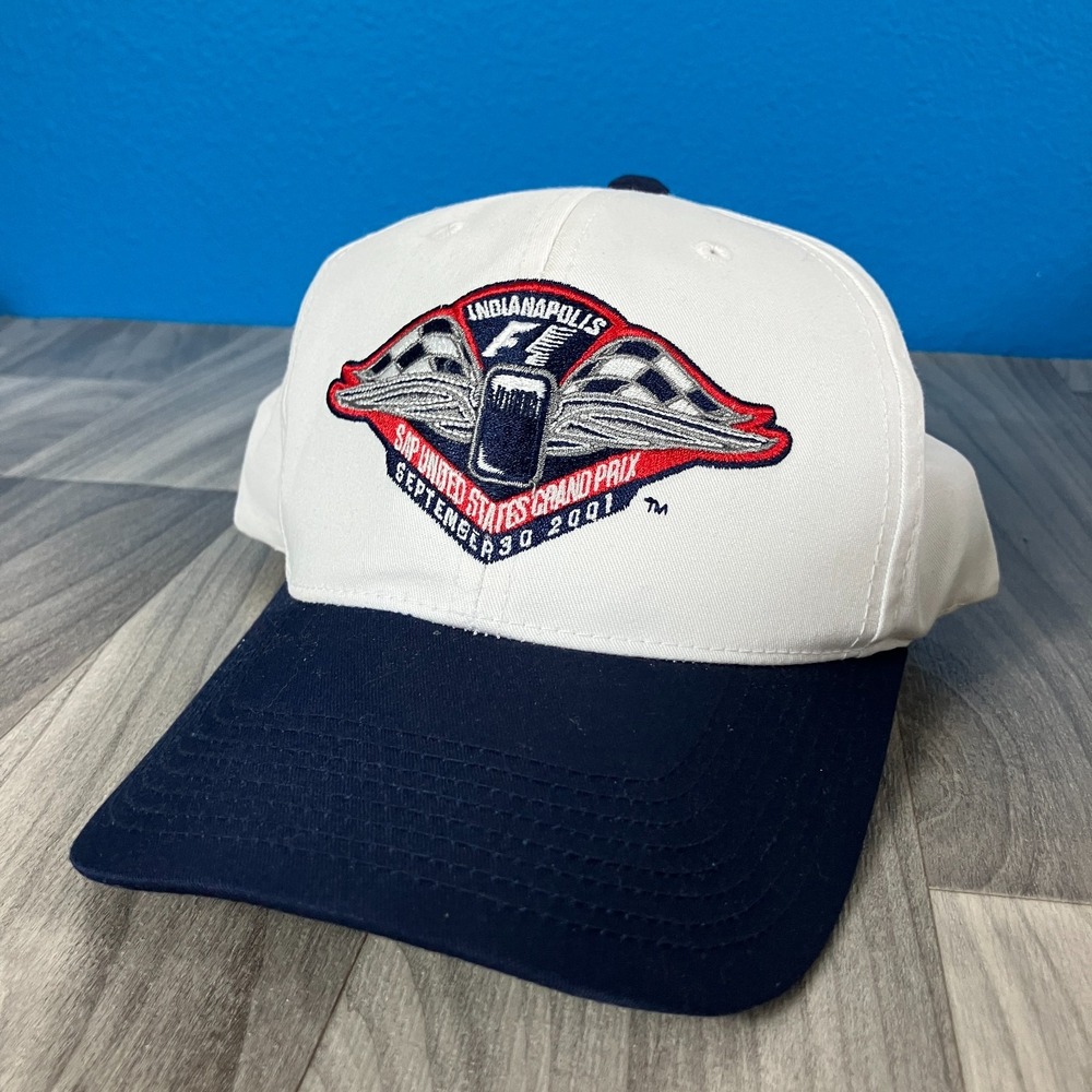 Indianapolis Sap United States Grand Prix Men's‎ Cap Racing 2001 Snapback Hat
